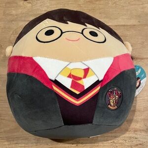 NWT Original Squishmallpws Harry Potter Stuffed plush Monogram Emblem OS